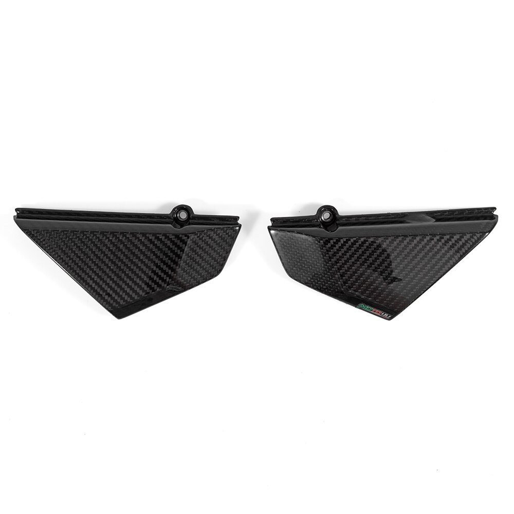 100-Carbon-Fiber-Motorcycle-Side-panels-Small-Side-Covers-Gloss-Twill-Weave-Cafe-Racer-For-Ducati-3