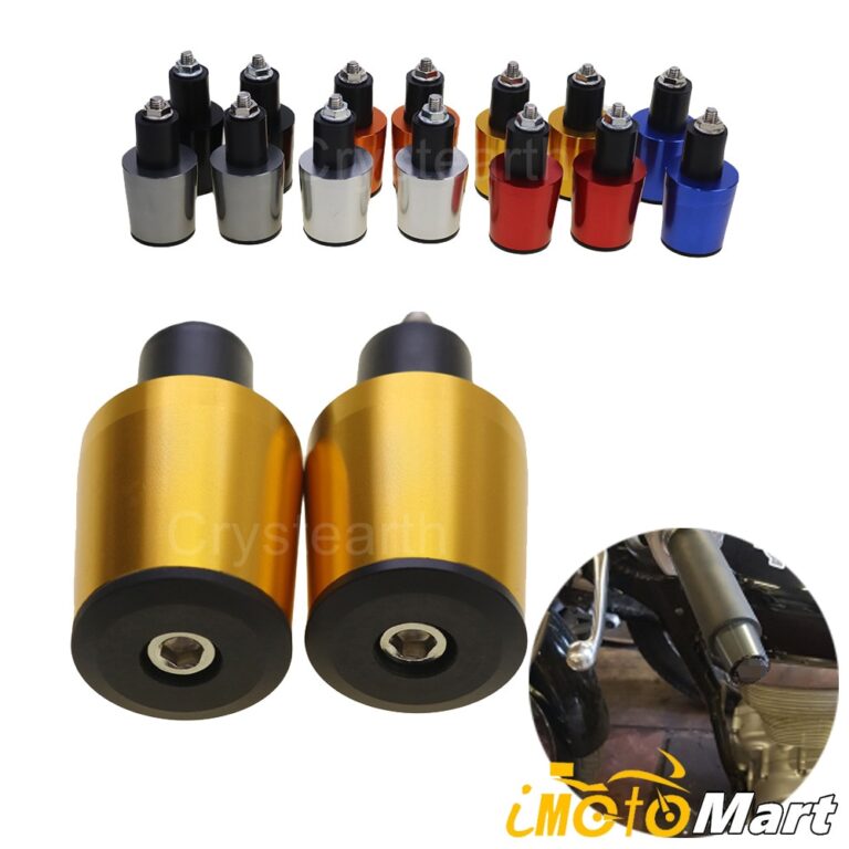 22mm 7/8" Aluminum Universal Motorcycle Handlebars Grips Ends Bar Ends
