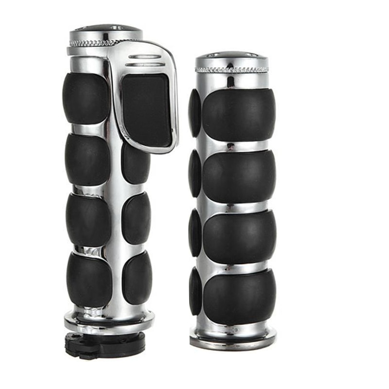 22mm 7/8" Handlebar Hand Grips For Honda Gold Wing GL 1100 1200 1500