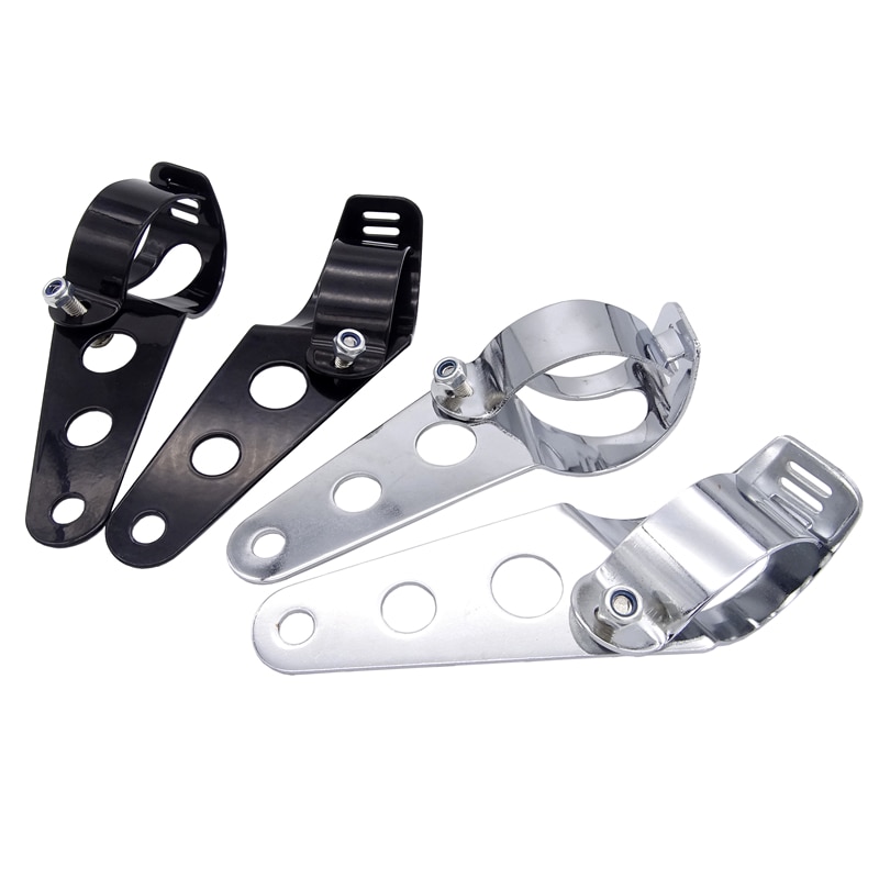 28mm-43mm-Universal-Motorcycle-Headlight-Mounting-Bracket-Fork-Ears-Adjuster-Mount-Clamp-Holder-For-Chopper-Bobber