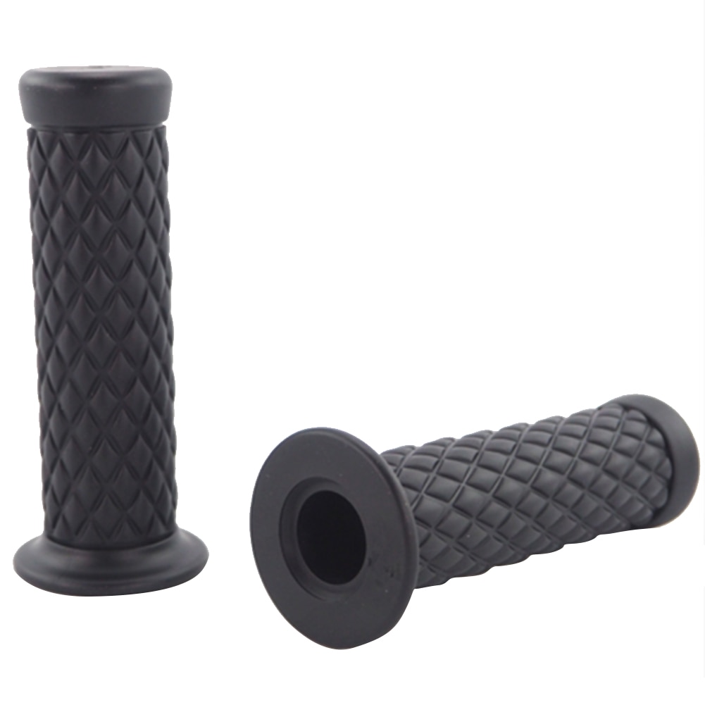 2Pcs-22mm-Universal-Rubber-Porous-Carved-Anti-skid-Cafe-Racer-Motorcycle-Handlebar-Grip-Sleeve-Cover-Motorcycle-3