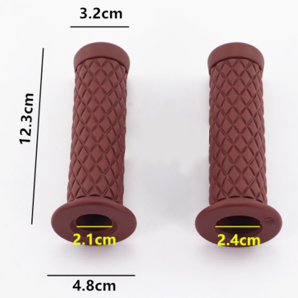 2Pcs-22mm-Universal-Rubber-Porous-Carved-Anti-skid-Cafe-Racer-Motorcycle-Handlebar-Grip-Sleeve-Cover-Motorcycle-5
