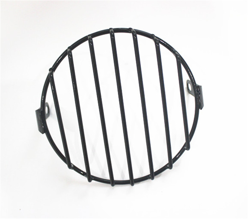 6-5-Motorcycle-Side-Mount-Headlight-Round-Grill-Cover-Mask-Led-Headlights-Grill-Cover-CNC-for-5