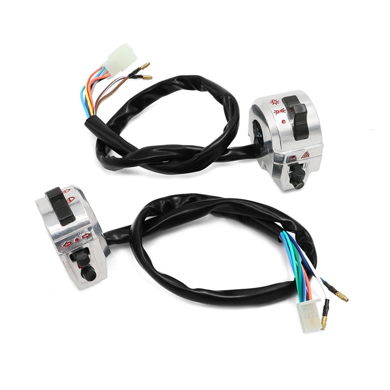 7/8" 22mm Motorcycle Bike Handle Bar Switches Control Light Switch