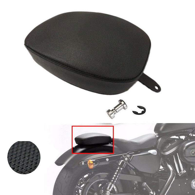 Black-Leather-Cushion-Rear-Seat-Passenger-Pillion-Pad-Motorcycle-Seat-for-Harley-Sportster-XL1200-883-72