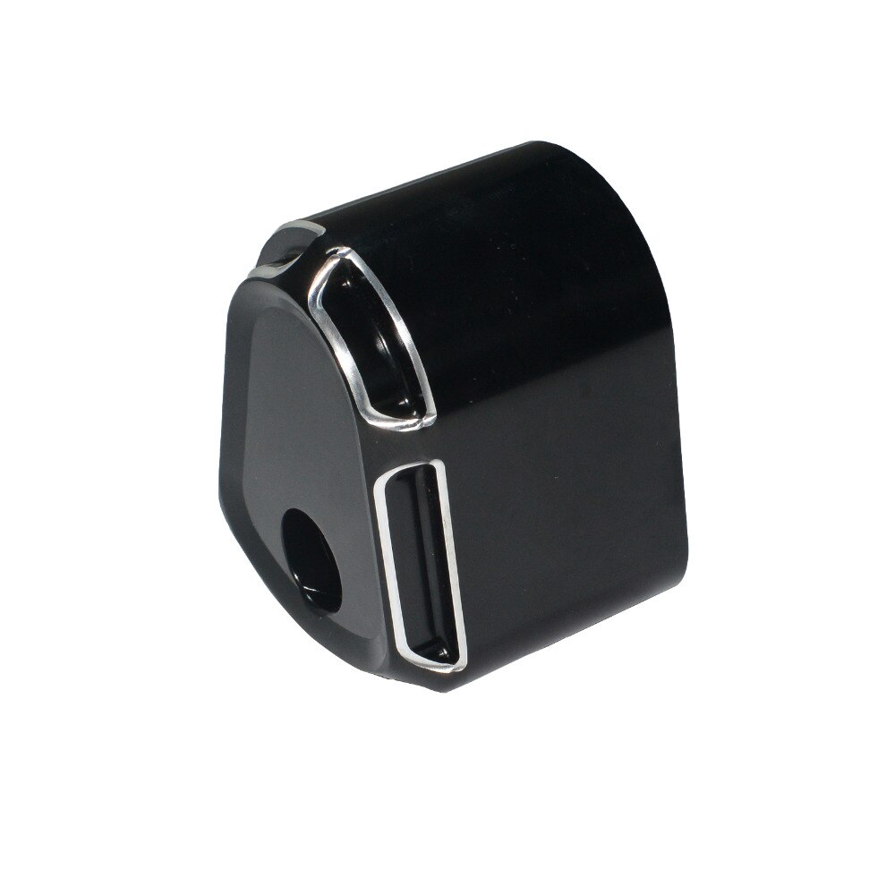 Black Motorcycle Ignition Switch Cover Decorative Cap case for Harley