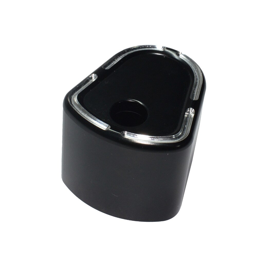 Black Motorcycle Ignition Switch Cover Decorative Cap case for Harley