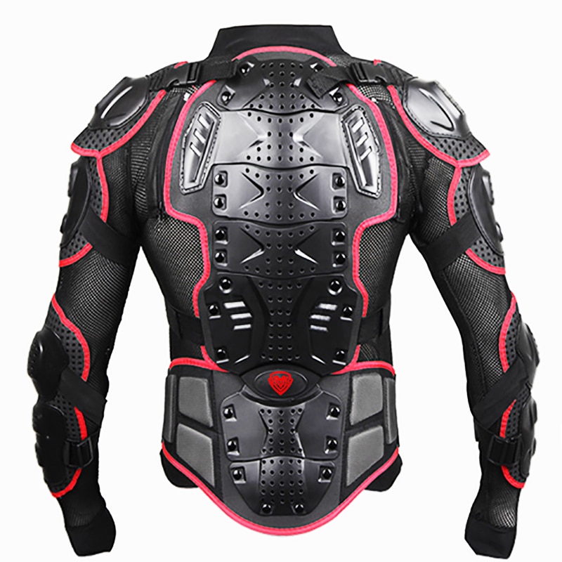 Black-RED-Motorcycles-Armor-Protection-Motocross-Clothing-Jacket-Protector-Moto-Cross-Back-Armor-Protector-Motorcycle-Jackets-4
