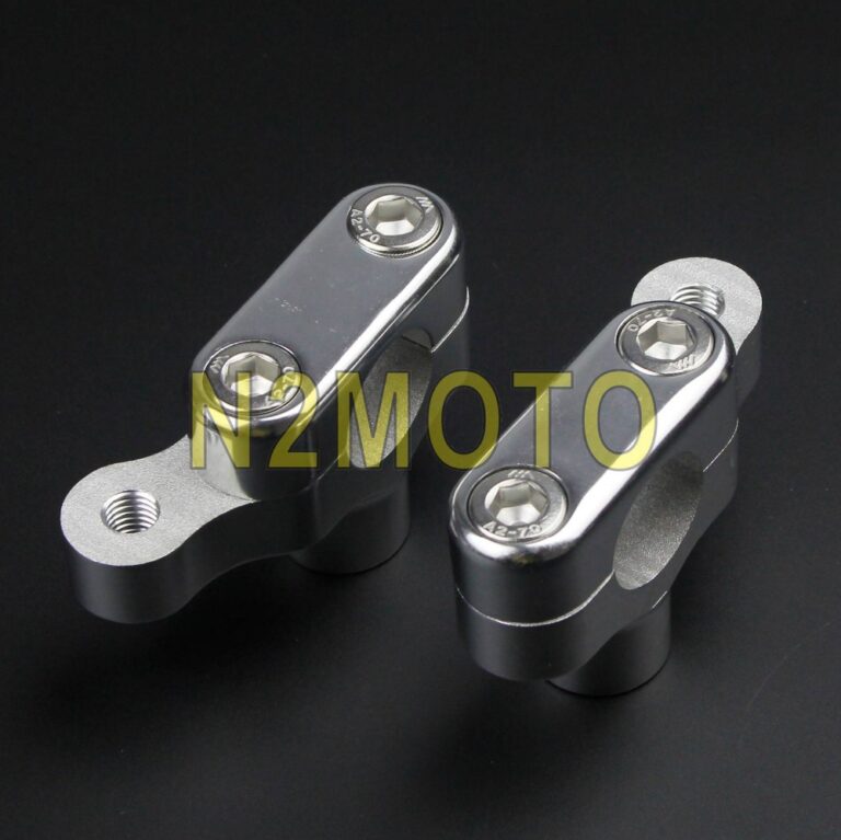 CNC Aluminum 1" Handlebar Riser Offset Meter GPS Phone Mounting Bracket