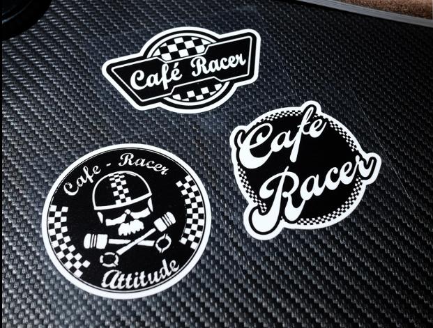 Cafe-racer-motorcyle-sticker-retro-helmet-Chequered-stickers-vinyle-motocross-decals-car-styling-biker-rocker-decals