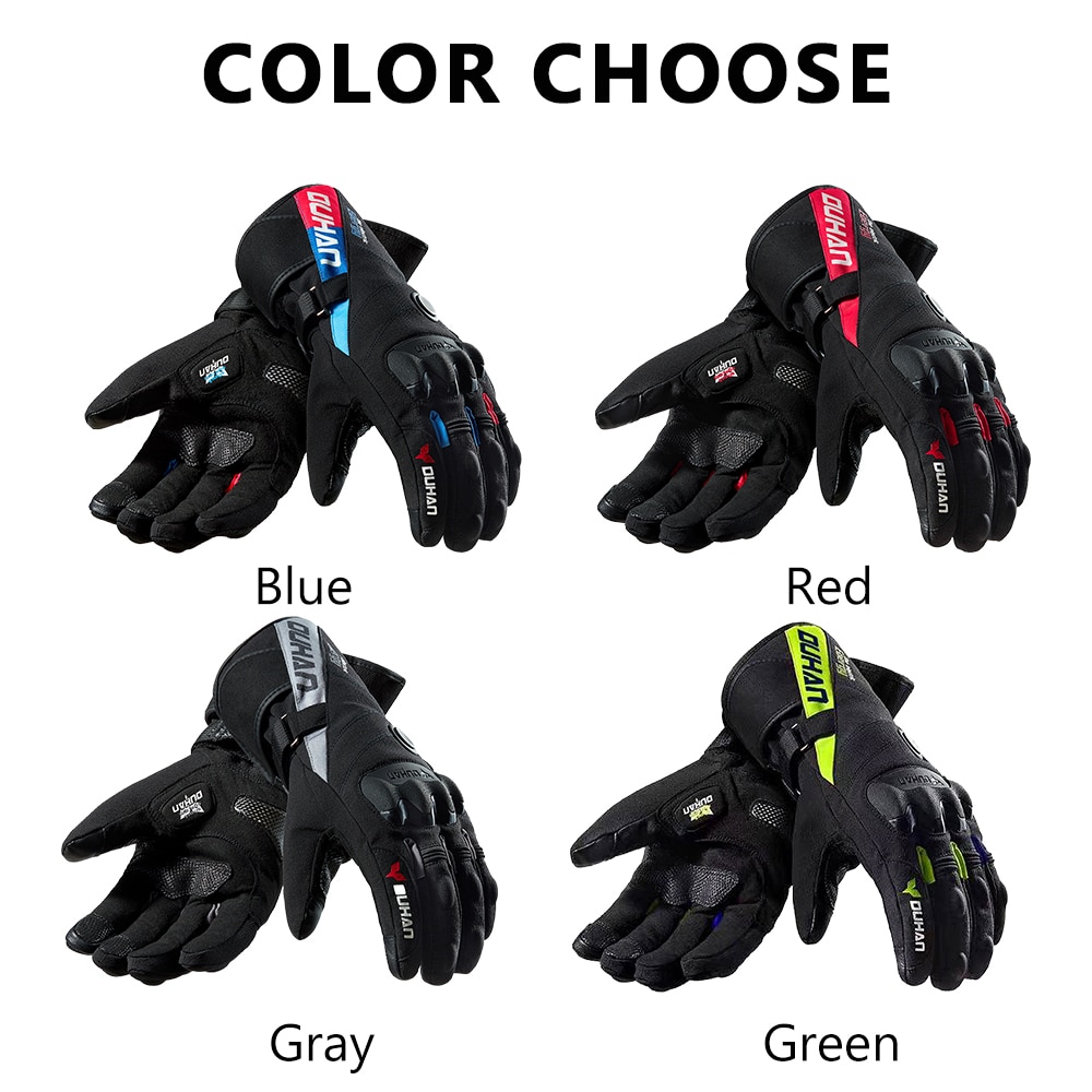 Duhan Winter Motorcycle Gloves Constant Temperature Heating Warm