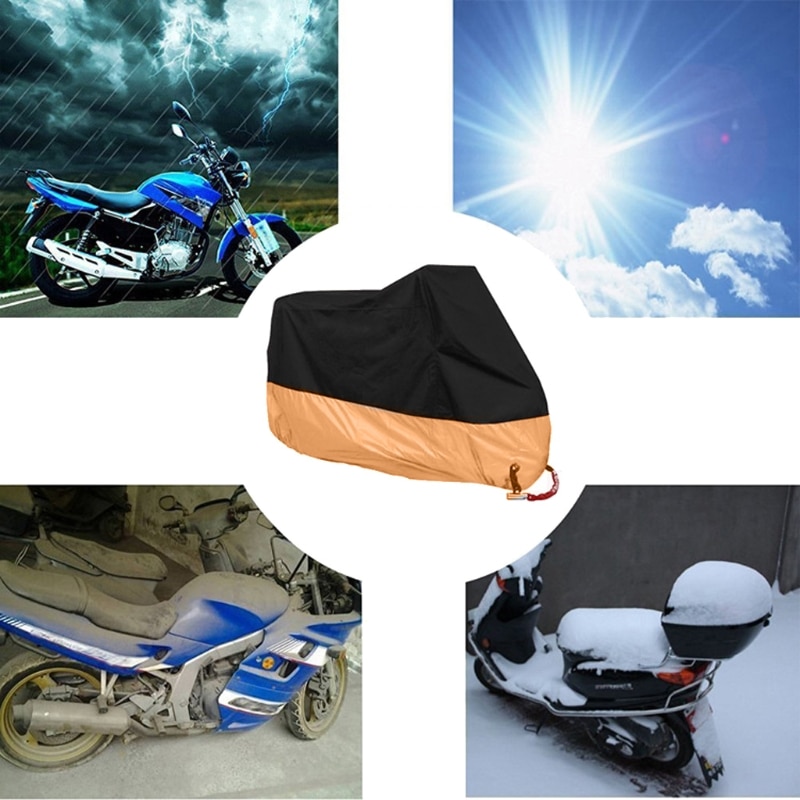Free-delivery-Orange-L-XL-XXXL-Motorcycle-Cover-Waterproof-For-Harley-Davidson-Street-Glide-Touring-Drop-2