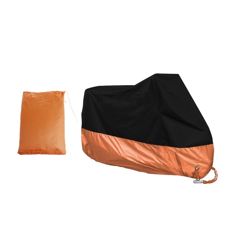 Free-delivery-Orange-L-XL-XXXL-Motorcycle-Cover-Waterproof-For-Harley-Davidson-Street-Glide-Touring-Drop-4