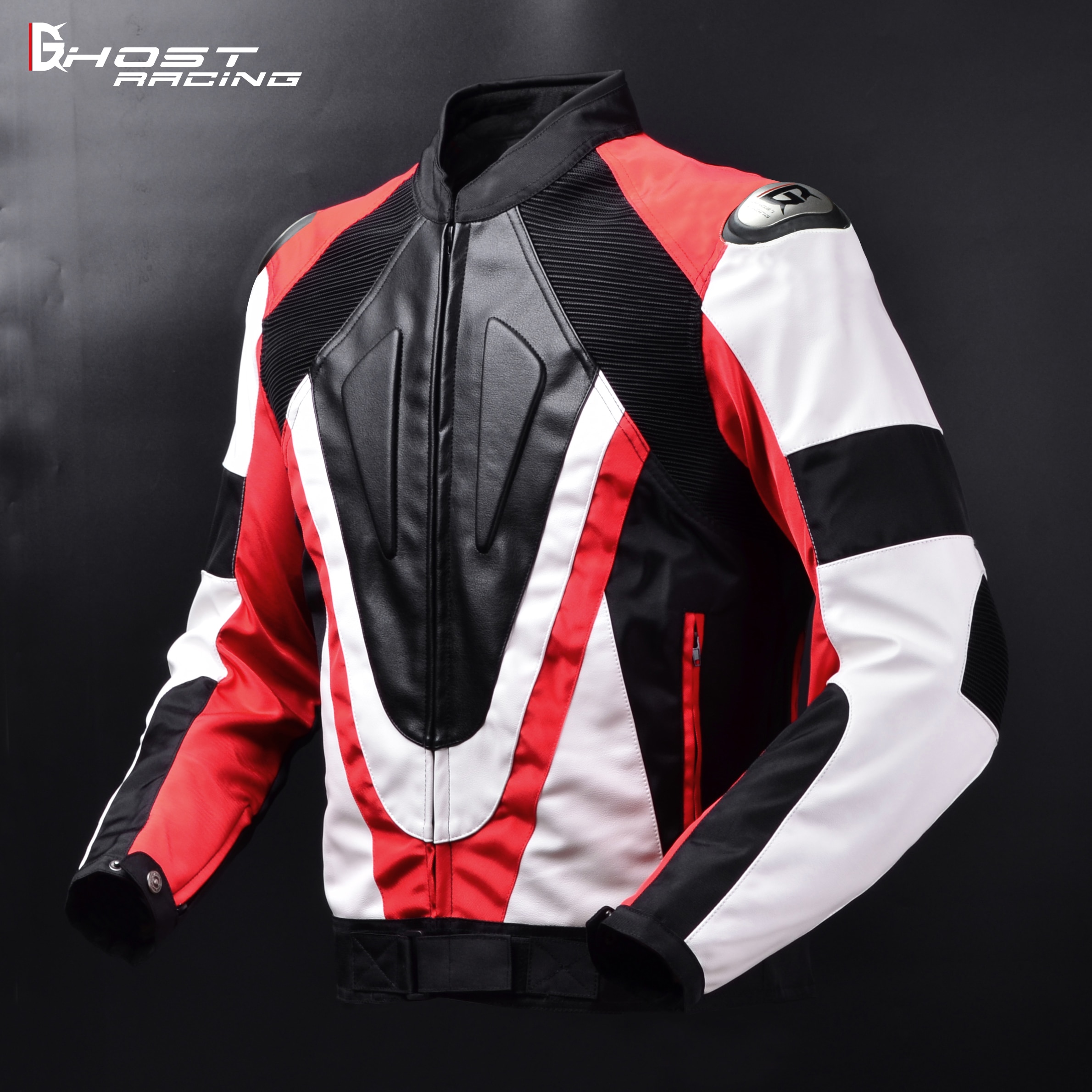 GHOST-RACING-motorcycle-riding-jacket-clothing-anti-fall-leather-sports-suit-motorcycle-jacket