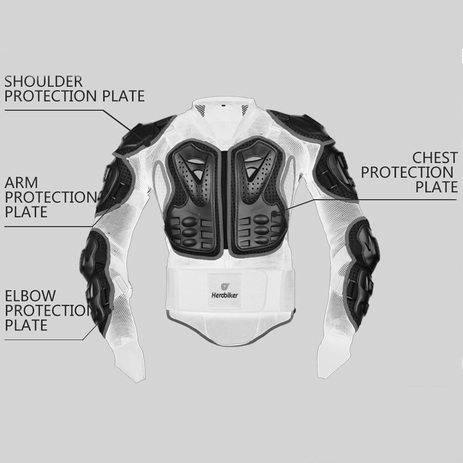 HEROBIKER-Motorcycle-Jacket-Men-Full-Body-Motorcycle-Armor-Motocross-Racing-Moto-Jacket-Riding-Motorbike-Protection-Size-3