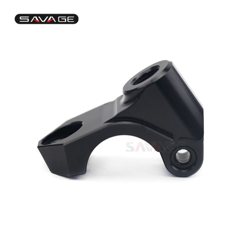 Left Clutch Master Cylinder Mirror Mount Clamp Cover For KTM DUKE 690
