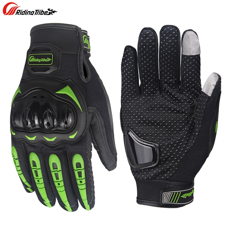 Motorcycle Carbon fiber Protective Gears gloves full finger breathable