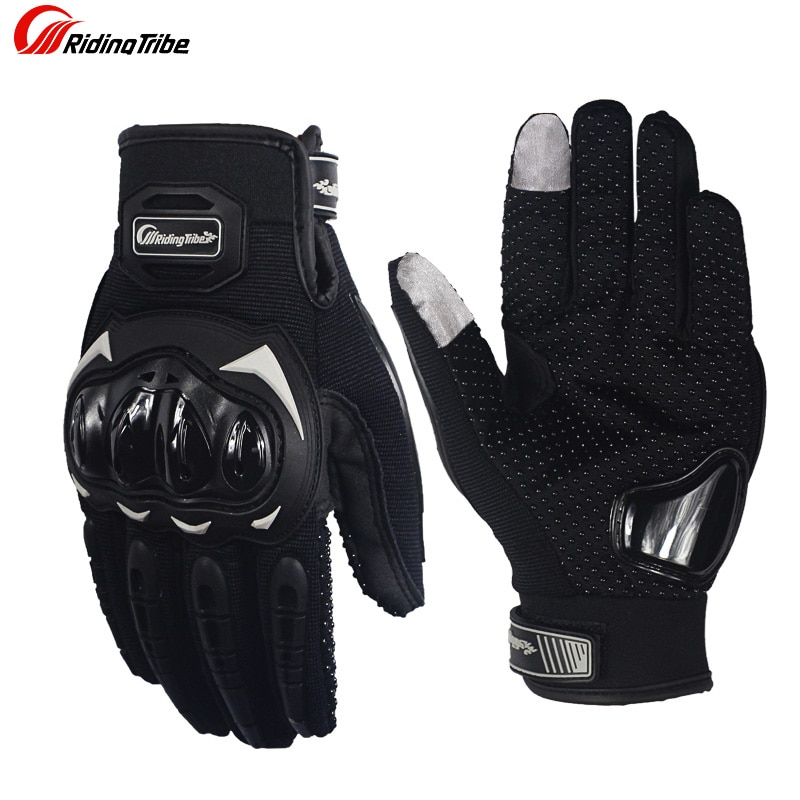 Motorcycle Carbon fiber Protective Gears gloves full finger breathable