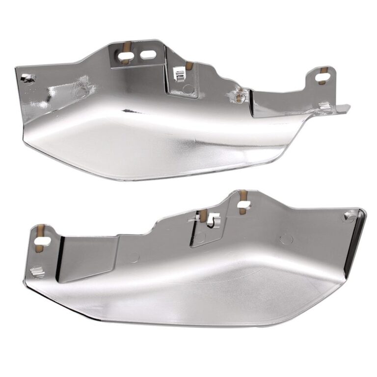 Motorcycle Chrome MidFrame Air Deflector Heat Shield Fit For Harley