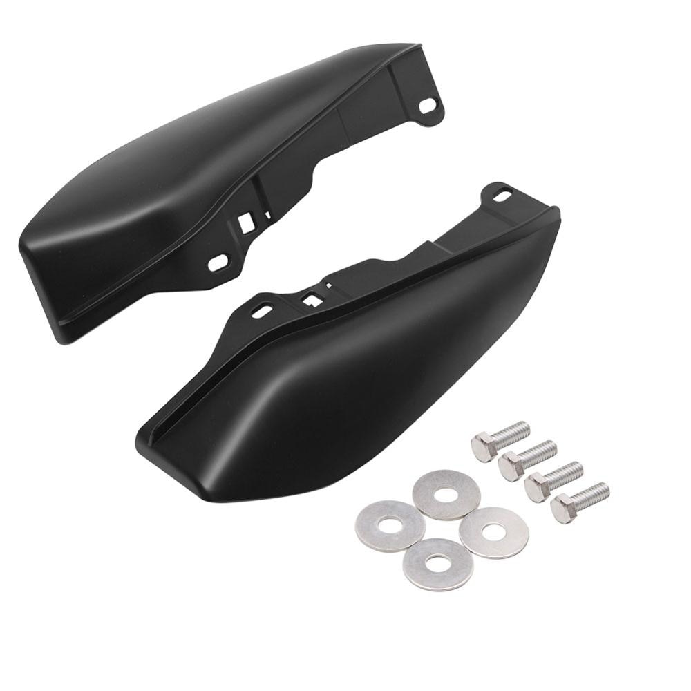 Motorcycle-Matte-Black-Heat-Shield-Mid-Frame-Air-Deflector-Trim-for-Harley-Touring-Street-Glide-FLHX