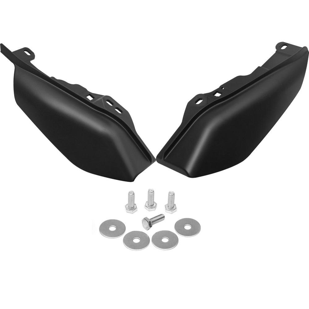 Motorcycle-Matte-Black-Mid-Frame-Air-Deflector-Heat-Shield-Fit-For-Harley-Touring-Electra-Road-Street-1