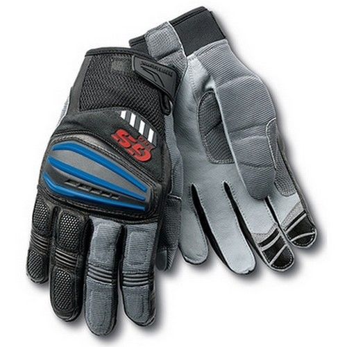 Motorcycle-Rally-GS-Gloves-FOR-BMW-GS1200-GS-Cycling-Orange-Blue-Leather-Gloves-3