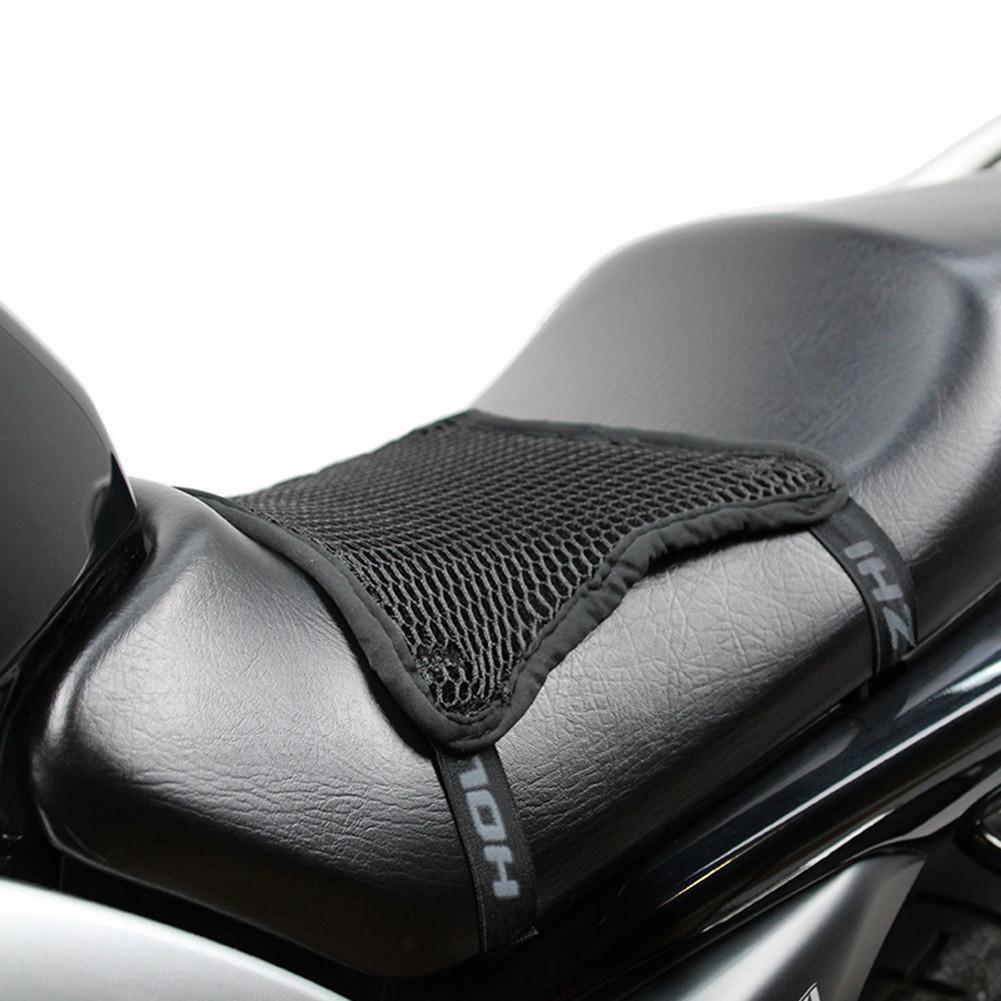 Motorcycle Seat Cover Breathable 3D Mesh Net Cushion Breathable Anti-Skid Moped Cushion Cover