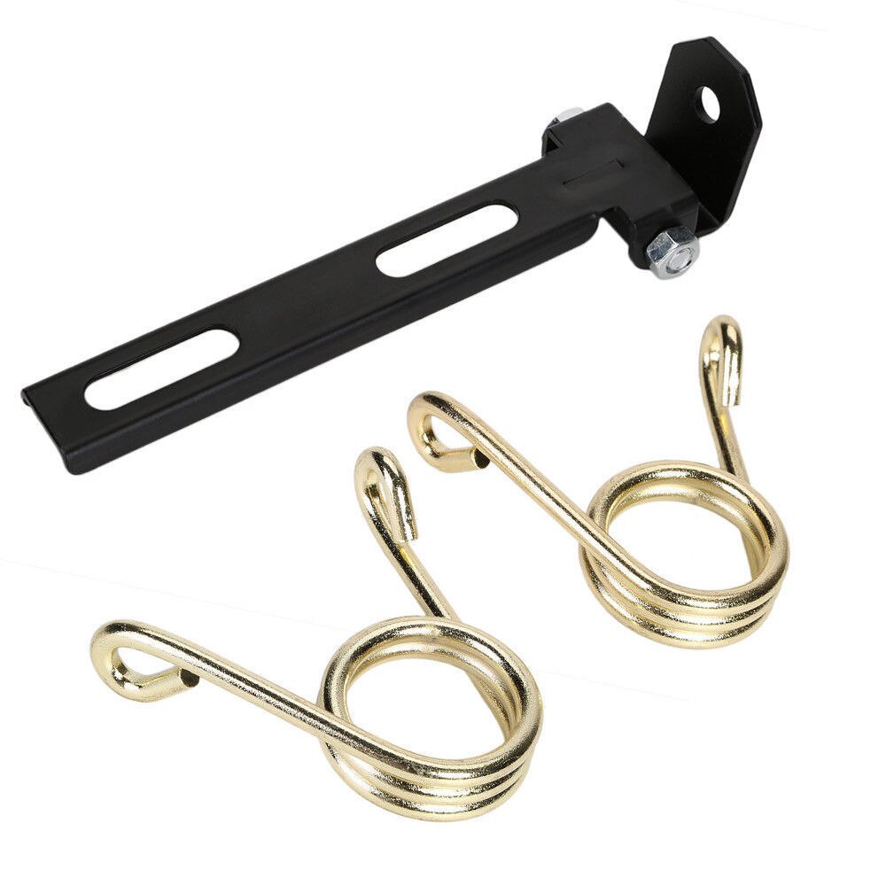 Motorcycle Solo Seat Mount Kit Seat Springs Clip Bracket Mounting For