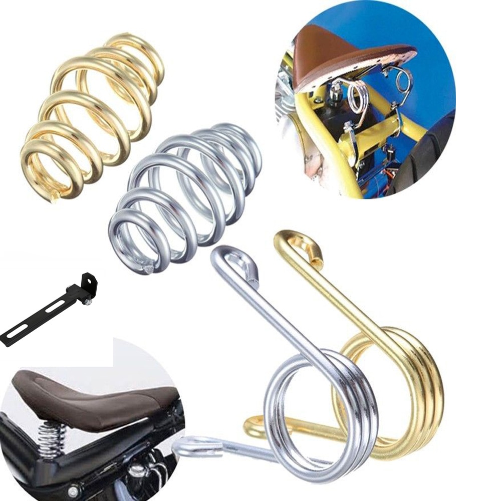 Motorcycle Solo Seat Mount Kit Seat Springs Clip Bracket Mounting For