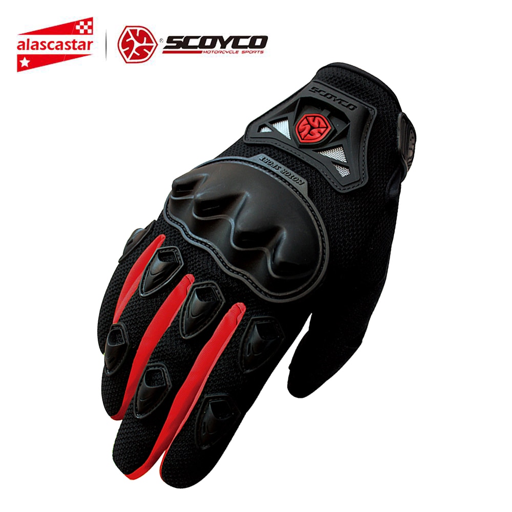 SCOYCO Motorcycle Gloves Summer Breathable Guantes Moto Gloves