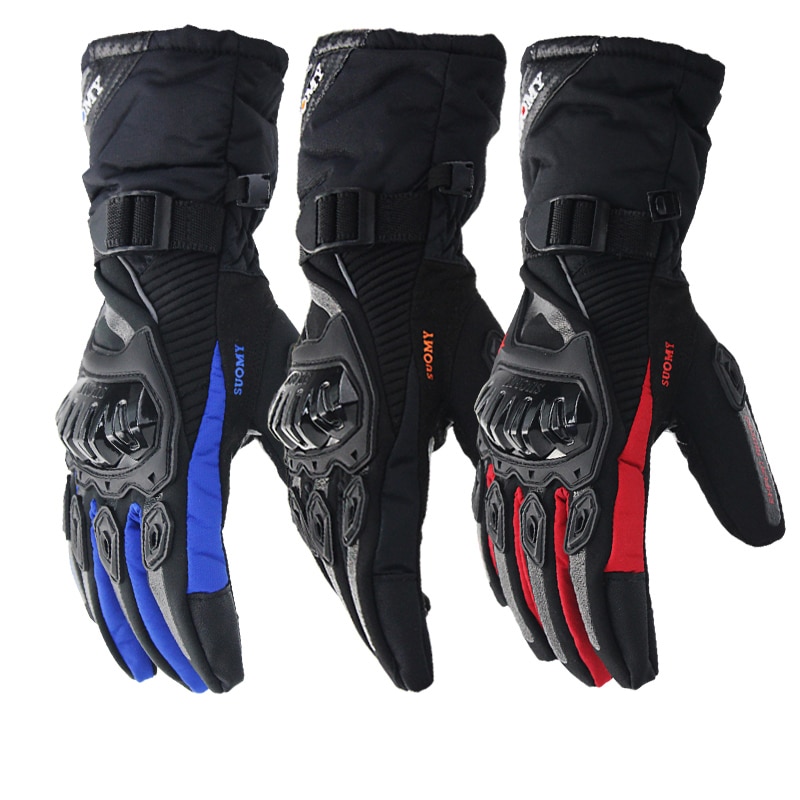 SUOMY-Motorcycle-Gloves-Racing-Summer-Full-Finger-Protective-guantes-moto-Motocross-luva-motociclista
