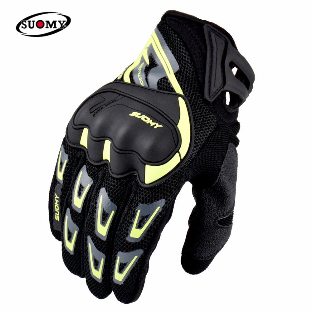 SUOMY Motorcycle Gloves Women Men Summer Breathable Pink Touch Screen