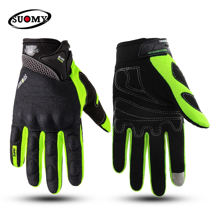 SUOMY-NEW-Motorcycle-Gloves-Green-Motocross-Racing-gloves-Full-Finger-Cycling-guantes-moto-Motorbike-Summer-luvas-4