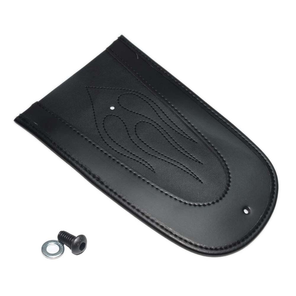 Synthetic-Leather-Black-Motorcycle-Rear-Fender-Bib-Solo-Seat-For-Harley-Sportster-883-1200-XL-04-1