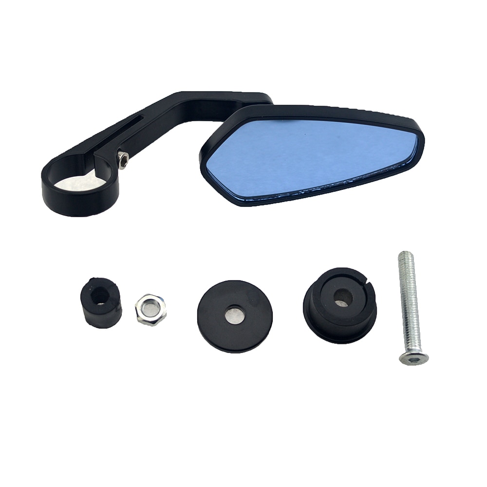 Universal-7-8-Round-Bar-End-Rear-Mirrors-Moto-Motorcycle-Motorbike-Scooters-Rearview-Mirror-Side-View-3