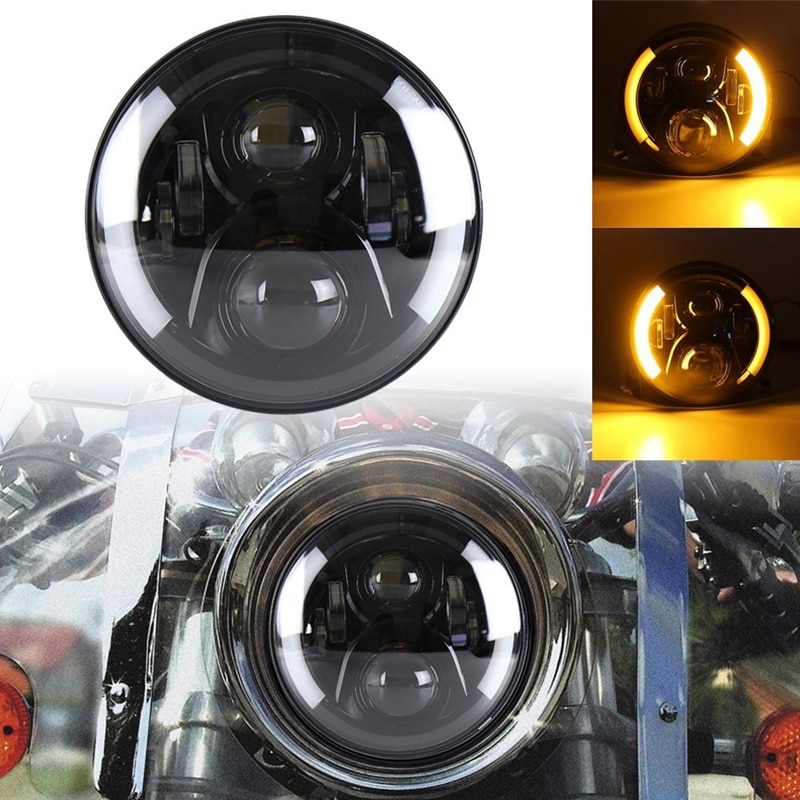 Universal-7-Led-Car-Motorcycle-Headlight-H4-Phare-Farol-Moto-Headlamp-Head-Light-For-BMW-Softail-1