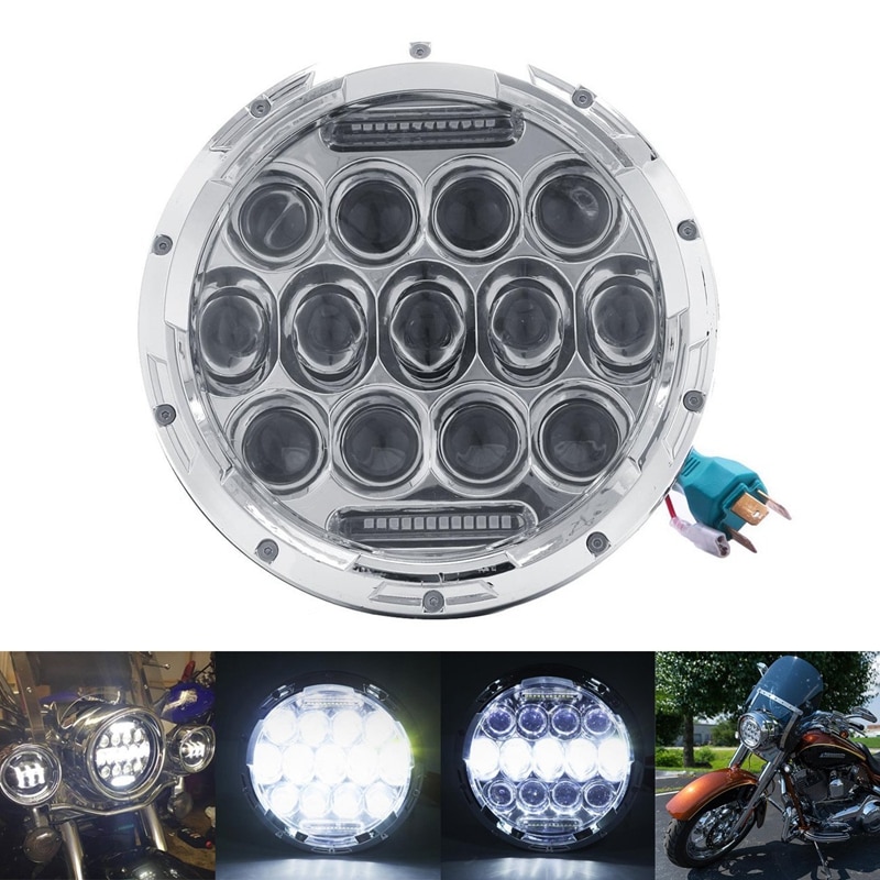 Universal-7-Led-Car-Motorcycle-Headlight-H4-Phare-Farol-Moto-Headlamp-Head-Light-For-BMW-Softail-4