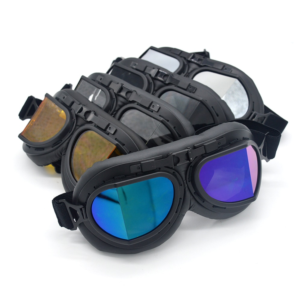 evomos-Motorcycle-Goggle-WWII-Vintage-Retro-Goggles-Pilot-Biker-Cycling-Sunglasses-ATV-Cafe-Racer-Pit-Bike