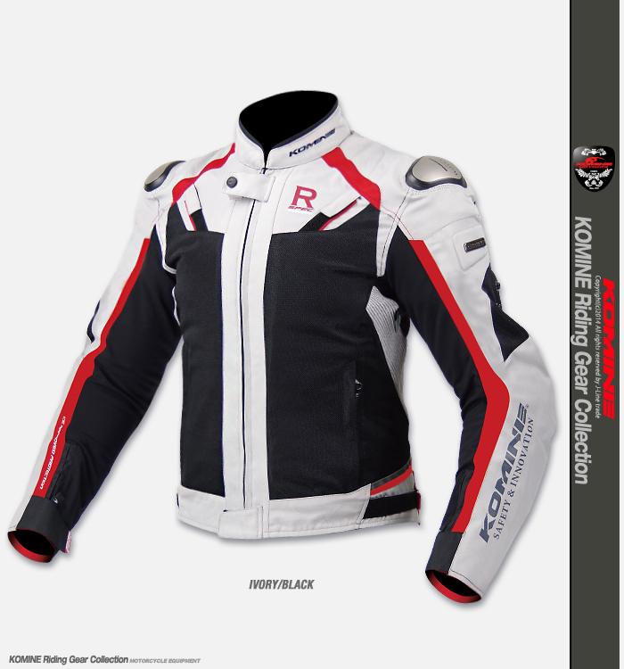 komine jk 063 titanium alloy automobile race motorcycle jacket ride