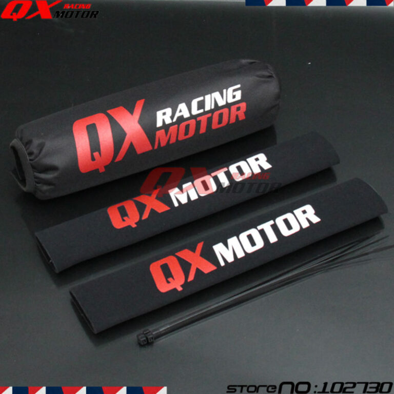 35cm Front Fork Protector + Rear Shock Absorber Guard Wrap Cover For