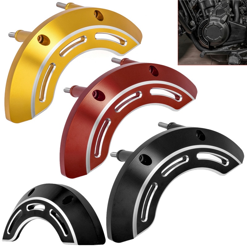 CNC Left Side Engine Case Stator Cover Guard Crash Slider Protector For