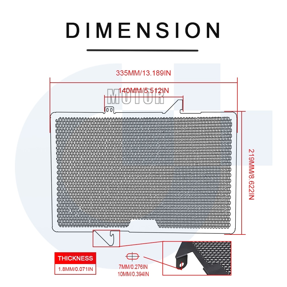 For-Honda-CB650R-2019-CB650-CB-650-R-650R-Motorcycle-Accessories-Aluminum-Radiator-Grille-Guard-Protector-11