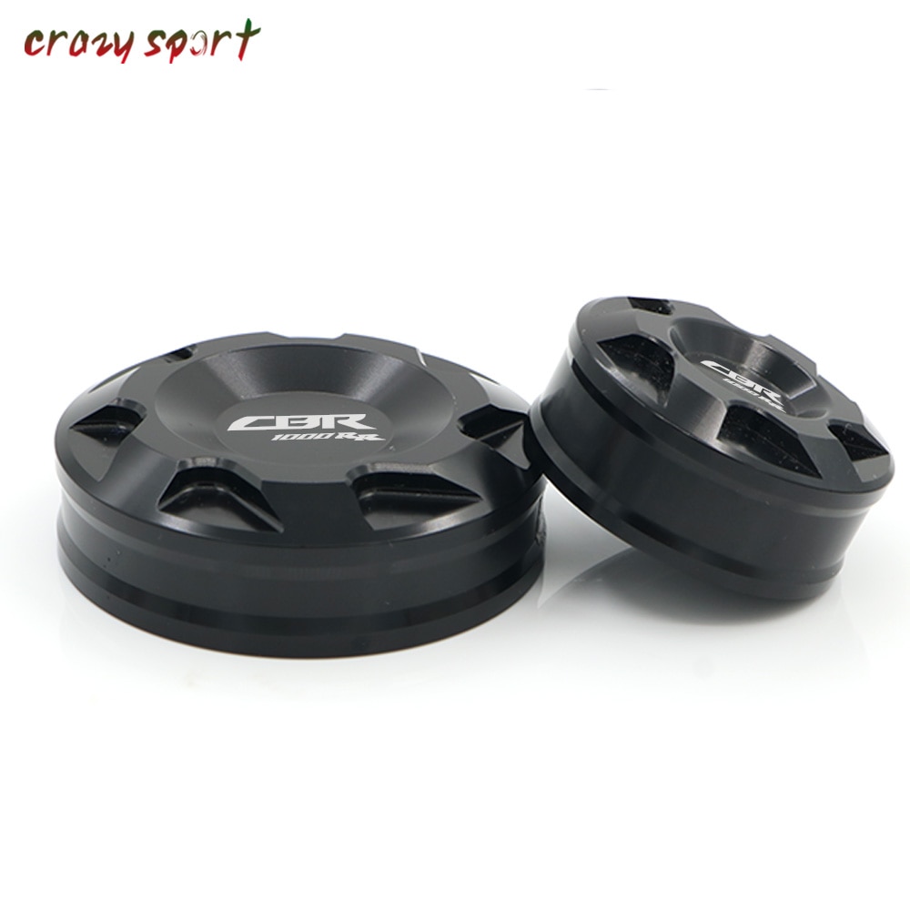 CNC Rear Brake Reservoir Fluid Cover Cap For Honda CRF 250R 450R 450X 150R 07-19