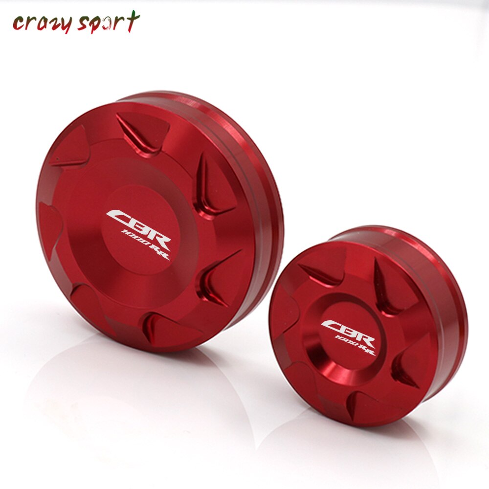CNC Rear Brake Reservoir Fluid Cover Cap For Honda CRF 250R 450R 450X 150R 07-19