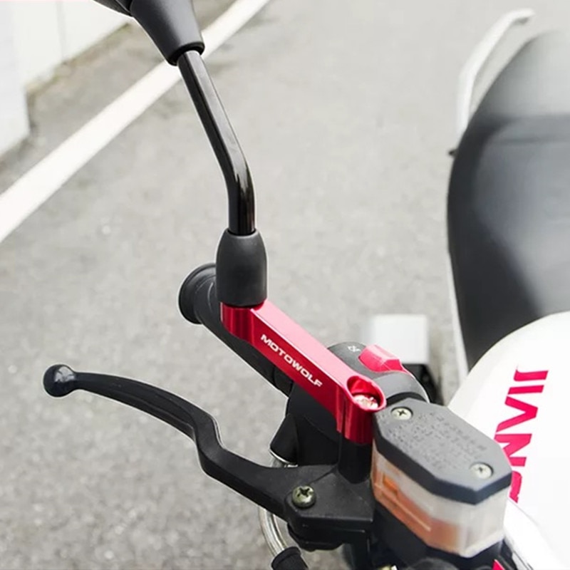 Motorcycle Rearview Mirror Extension Mount Bracket Holder Universal 8