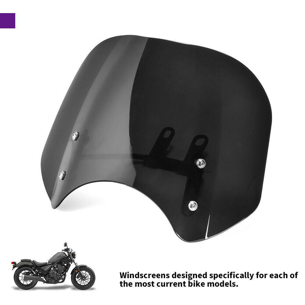 Motorcycle-Windscreen-Windshield-with-Bracket-For-2018-2019-2020-Honda-Rebel-CMX-500-300-CMX500-CMX300-1