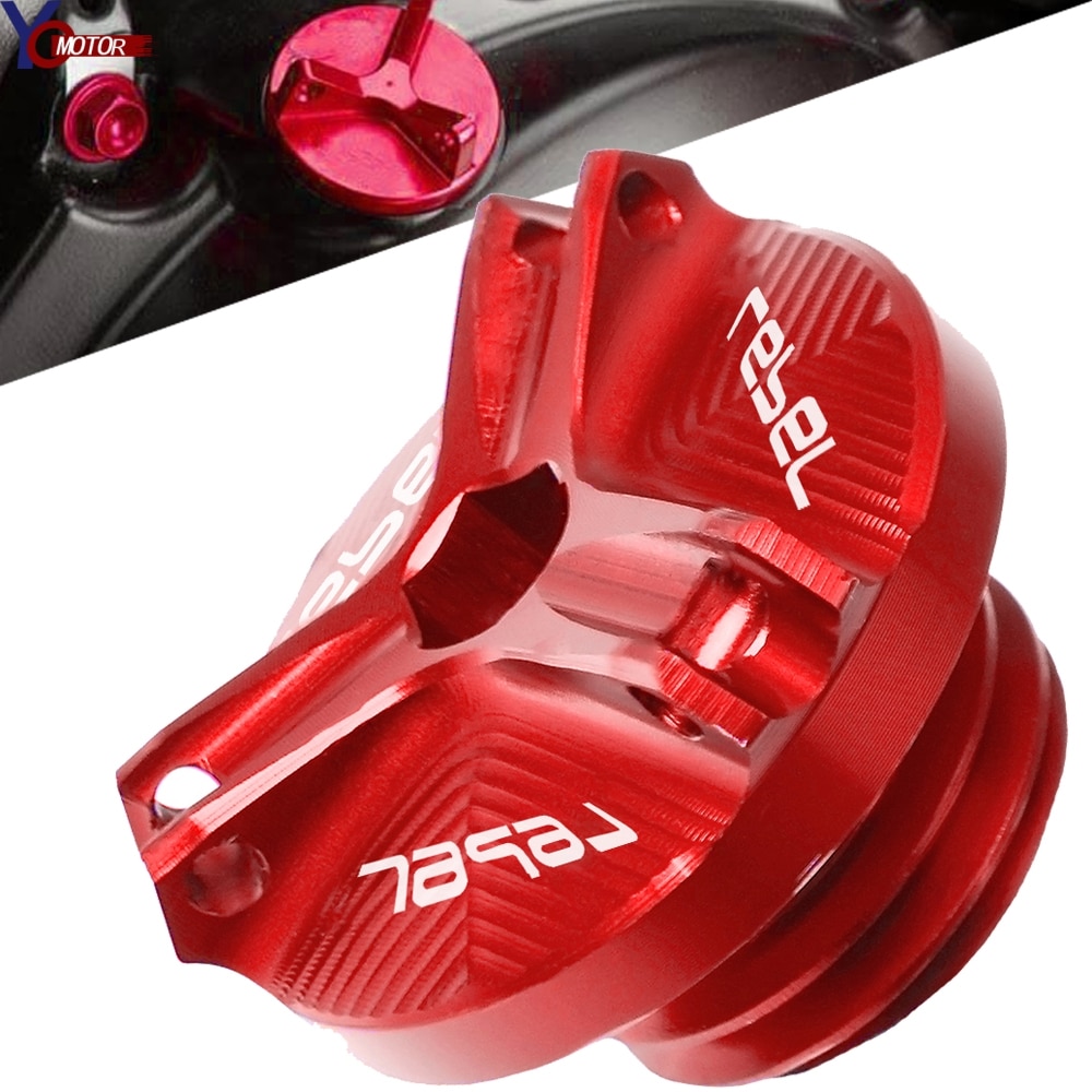 New Aluminum Motprbike Motorcycle Engine Oil Cup Oil Fill Cap For Honda CMX 500/300 CMX500/300