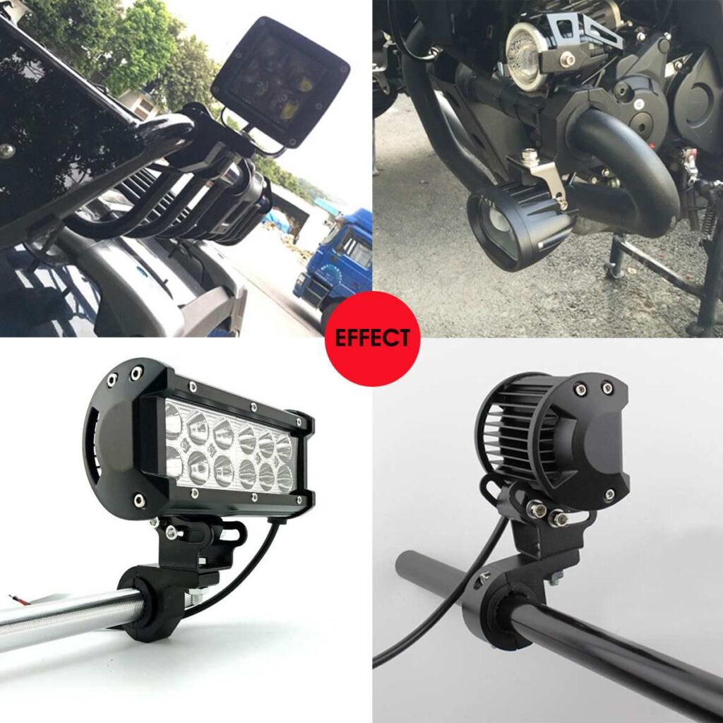 Pair LED Light Bar Mount Brackets 25 32mm Fog Lamp Driving Light Spotlight Holder Clamps Universal 1 1024x1024 