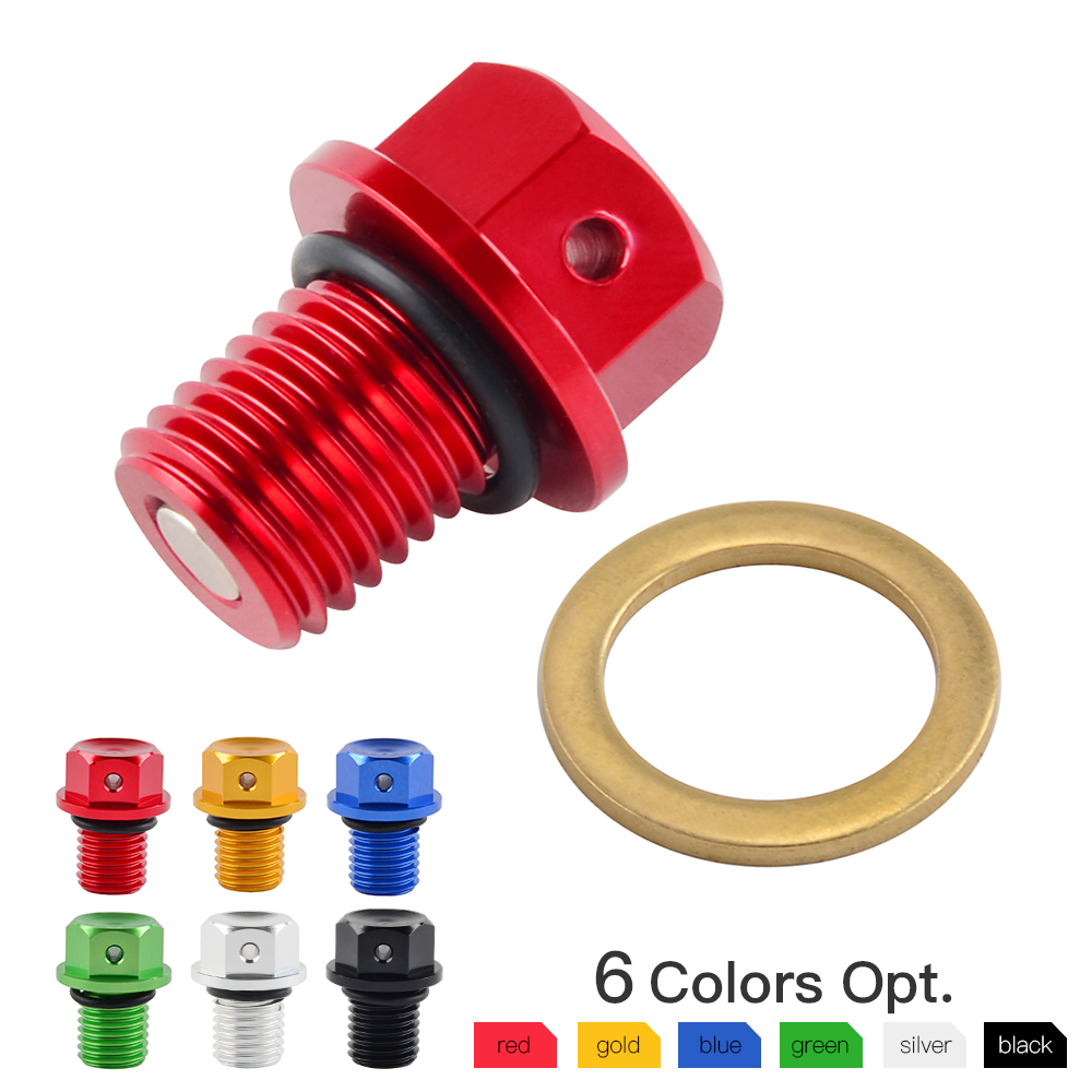 Magnetic-Oil-Drain-Plug-Bolt-For-Honda-CB250F-R-CB300F-R-CB400F-SF-CB500F-X-R