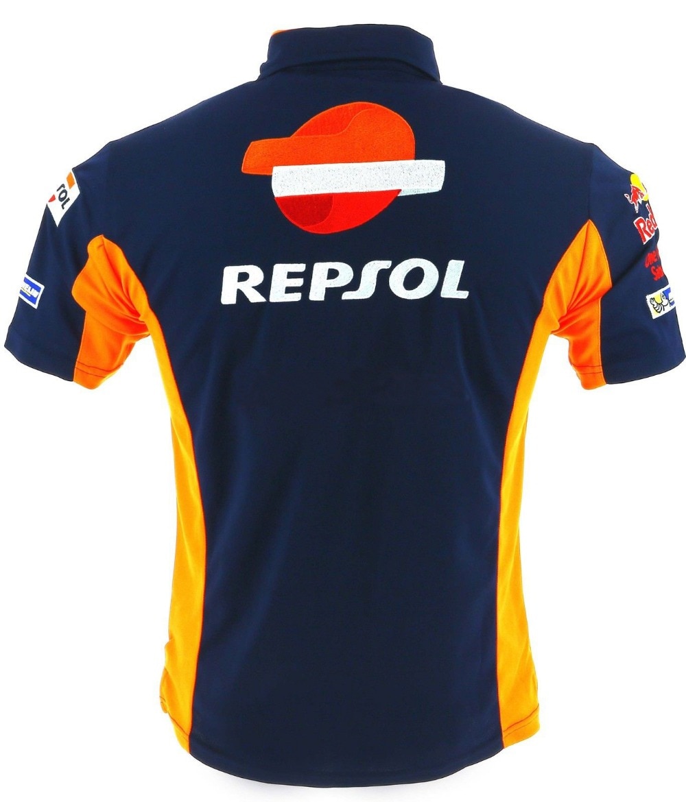 Moto gp Racing Repsol For honda Polo Shirt Motorcycle Motorbike